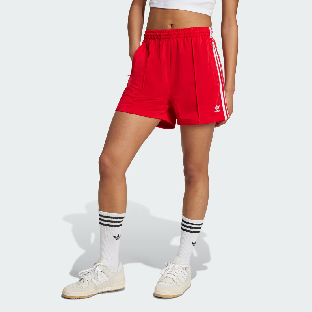adidas Firebird Shorts Better Scarlet S Womens | adidas (US)