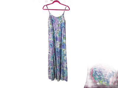 Lilly Pulitzer Teresa Maxi Dress - Multi Let It Gogh - Size XS | eBay US