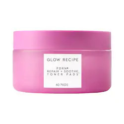 Glow Recipe PDRN Repair + Soothe Korean Prickly Pear Toner Pads for Skin Barrier Repair 60 pads/115g | Sephora (US)