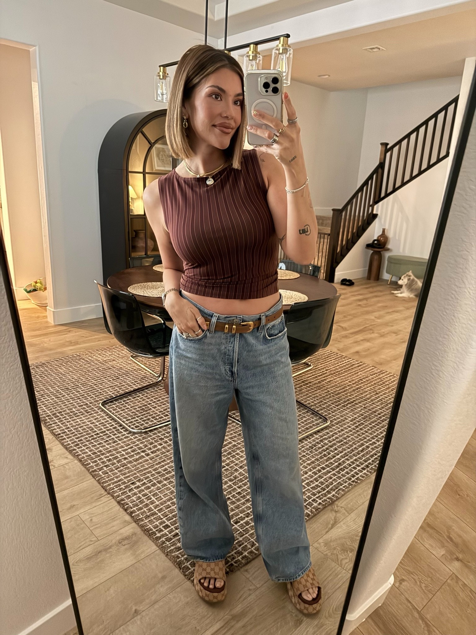 Heading off to work in the coziest outfit this top is so soft and stretchy you feel like you’re wearing nothing😍

#LTKgrwm #LTKootd #LTKmorningroutine