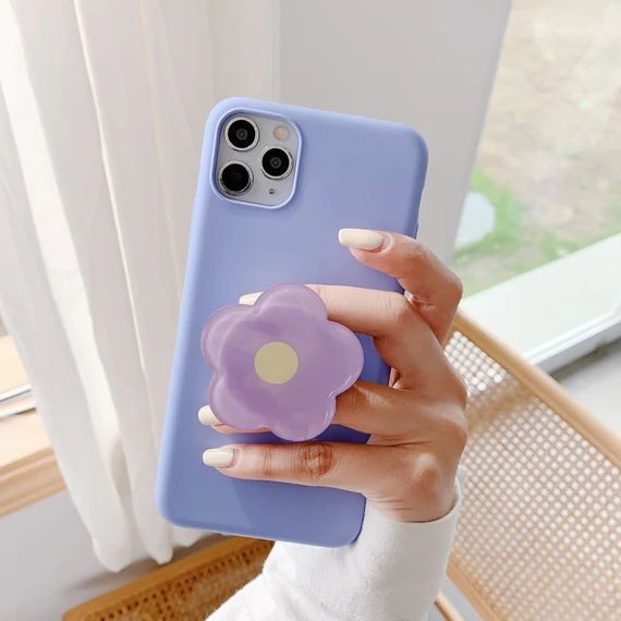 Cute Pastel Flower Phone Grip - Phone Accessories- Flower Phone Holder- Cute Pop Grip | Etsy (US)