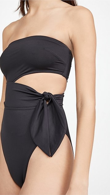 Freja Scarf Tie One Piece | Shopbop