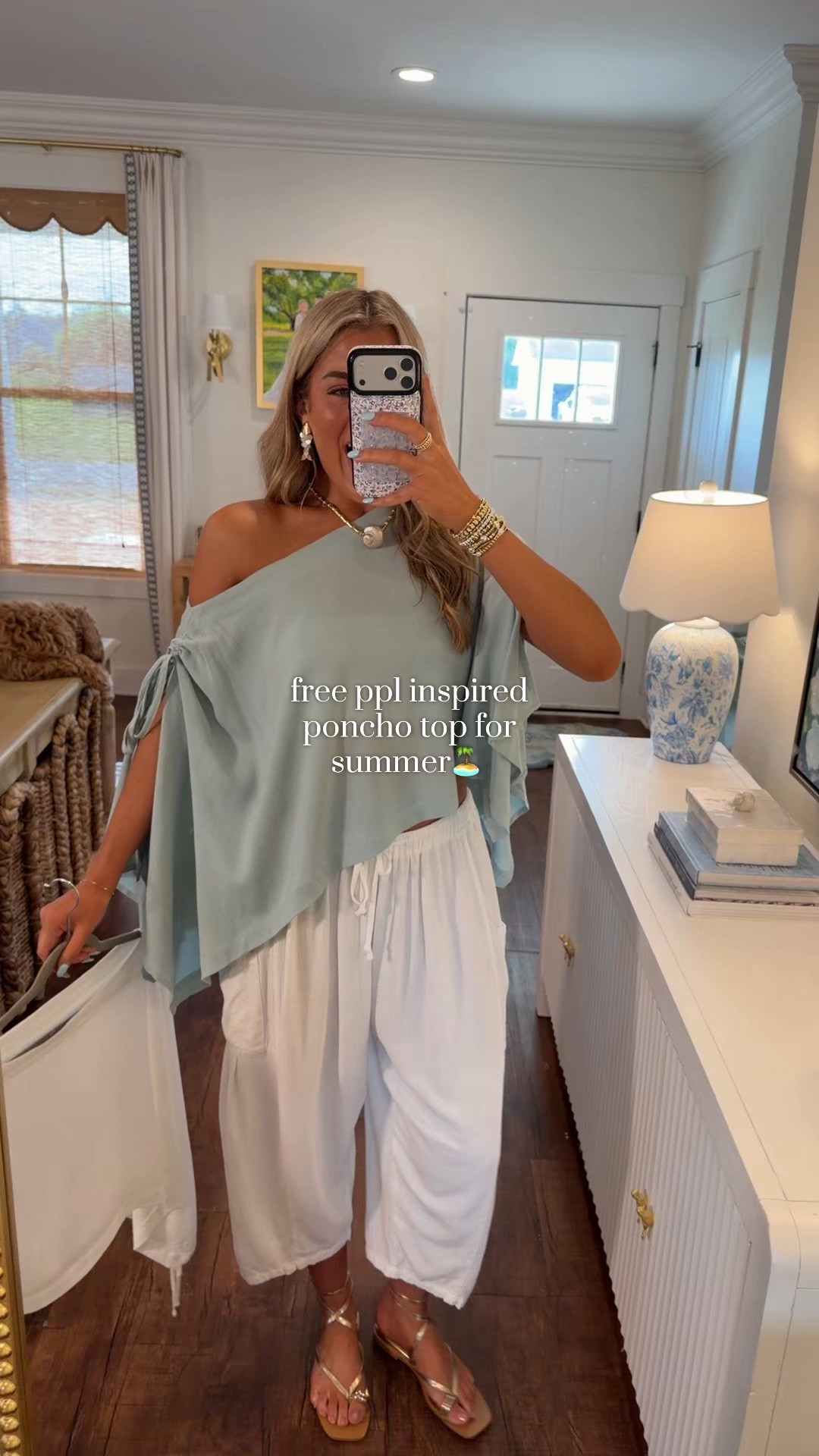 SUCH a good look for less! And sooo many ways to style!😍 stock is lowww so if you see your size grab it! So high quality for a fraction of the price🐚🤍🌷 Wearing size S!
#boutiqueclothing #boujeeonabudget #grandmillenial #beachoutfit #designerinspired

#LTKTravel #LTKSeasonal #LTKootd