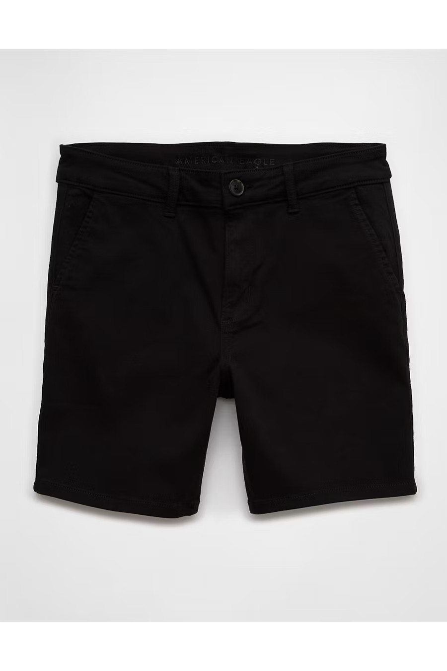 AE Stretch High-Waisted Trouser Bermuda Short Women's Black 2 | American Eagle Outfitters (US & CA)