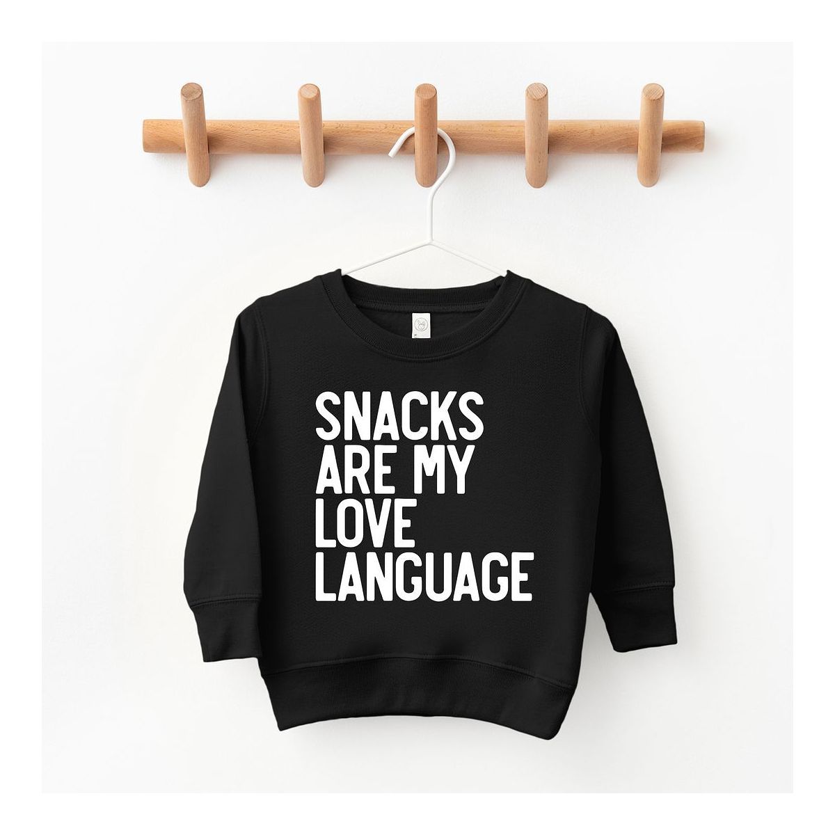 The Juniper Shop Snacks Are My Love Language Toddler Graphic Sweatshirt | Target