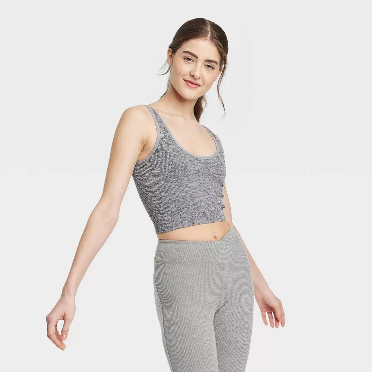 Women's Ribbed Seamless Reversible Tank Top - Colsie™ | Target