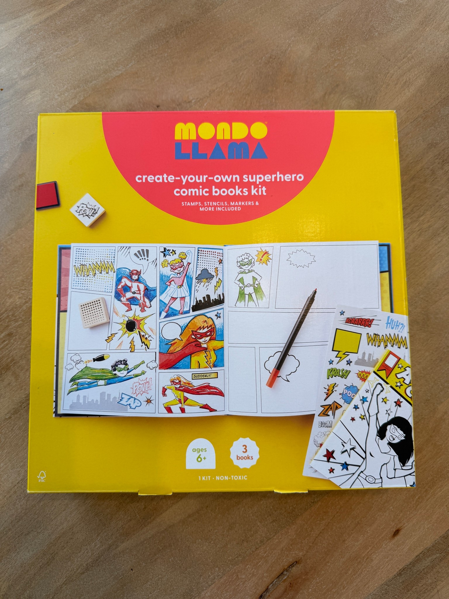 Create-Your-Own Superhero Comic Books Kit 🦸‍♂️🤍✨

#LTKKids #LTKFamily