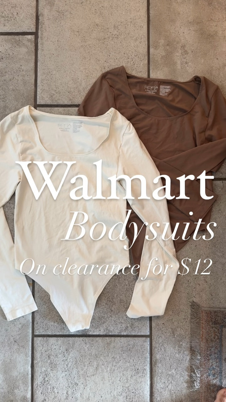 Like and comment “WALMART BODYSUIT” to have all links sent directly to your messages. So glad Walmart brought back these bodysuits. So soft, quality is 10/10 giving skims, a couple different cuts and classic colors. I get my normal S on clearance for $12!!! 💕
.
#walmart #walmartfinds #walmartfashion #falloutfit #fallstyle 

#LTKHoliday #LTKFindsUnder50 #LTKSaleAlert