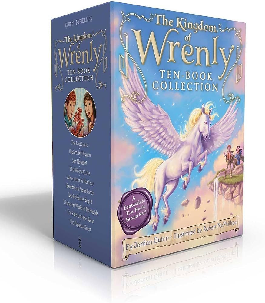 The Kingdom of Wrenly Ten-Book Collection (Boxed Set): The Lost Stone; The Scarlet Dragon; Sea Mo... | Amazon (US)