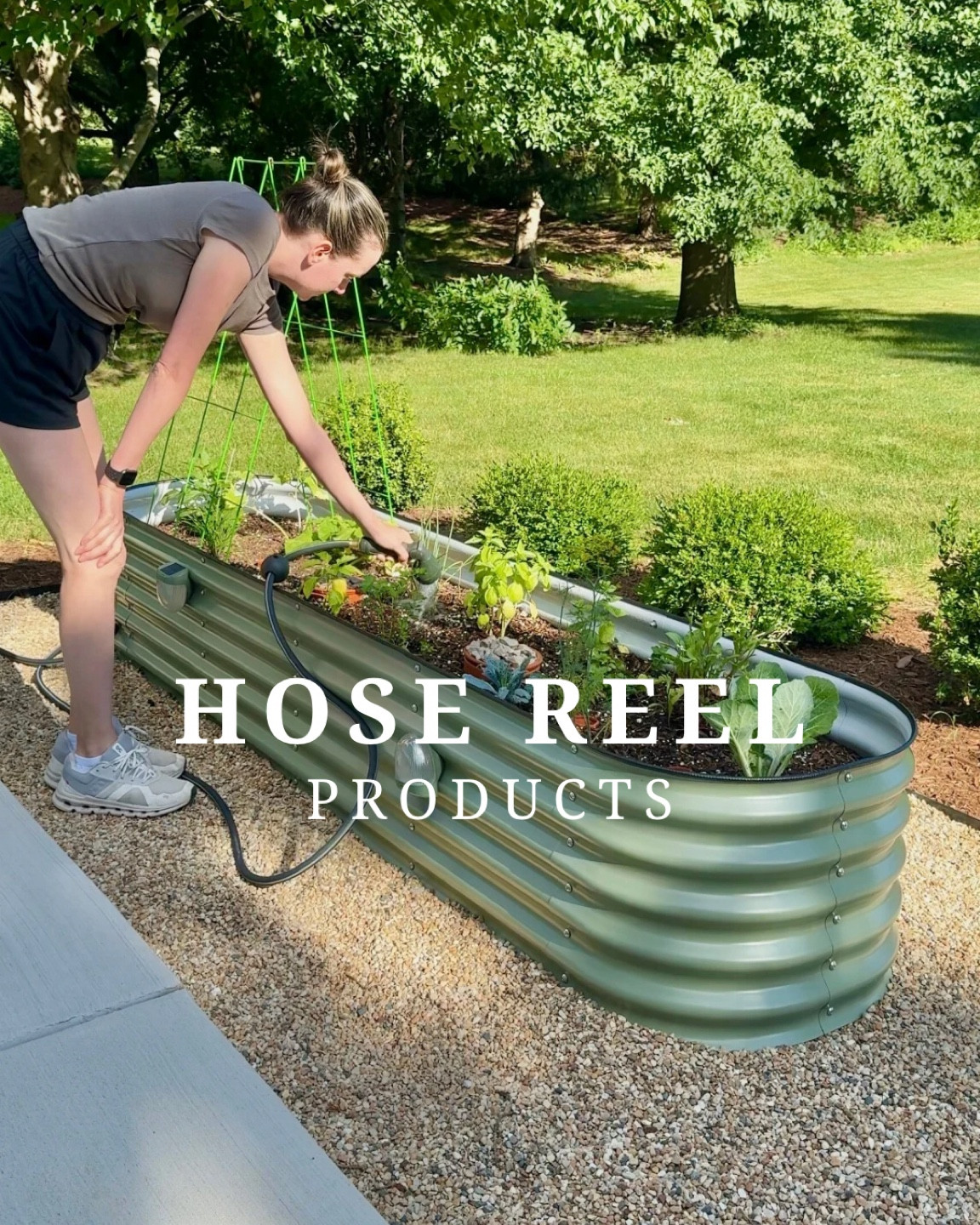 Retractable Hose Reel - everything we used for mounting & install!