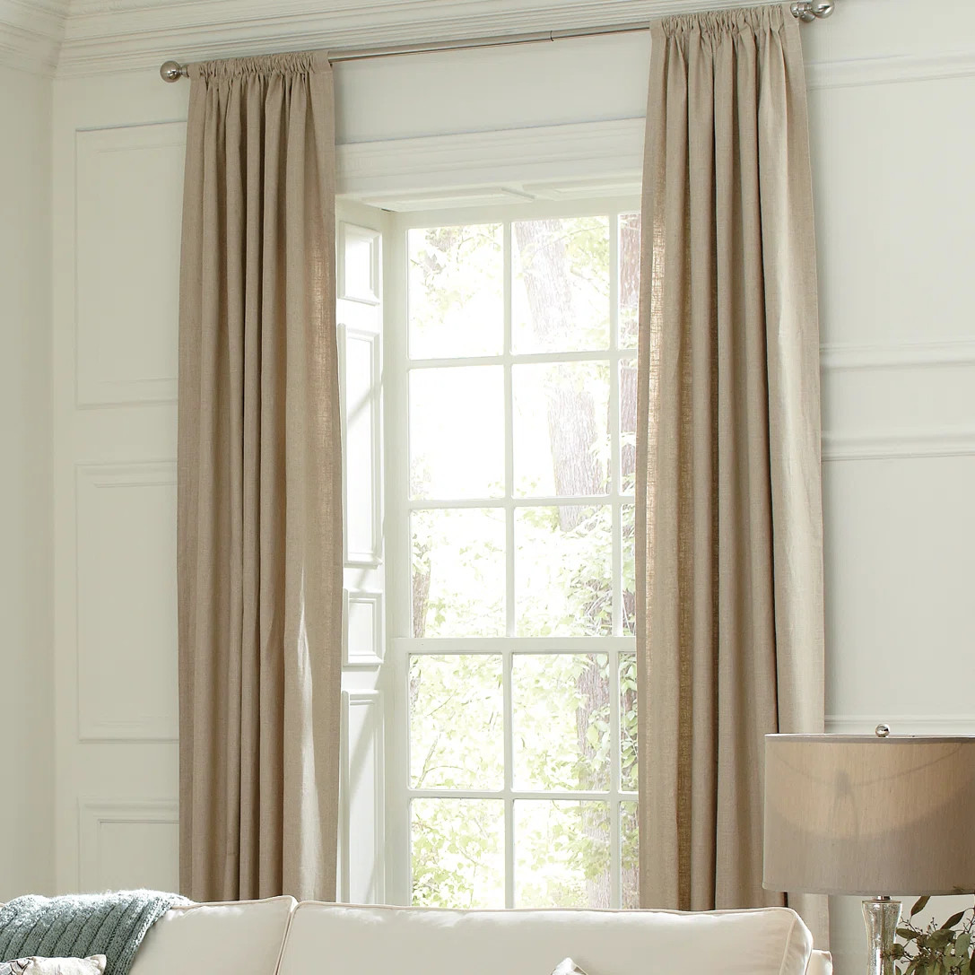 Modred Linen Single Curtain Panel | Wayfair North America