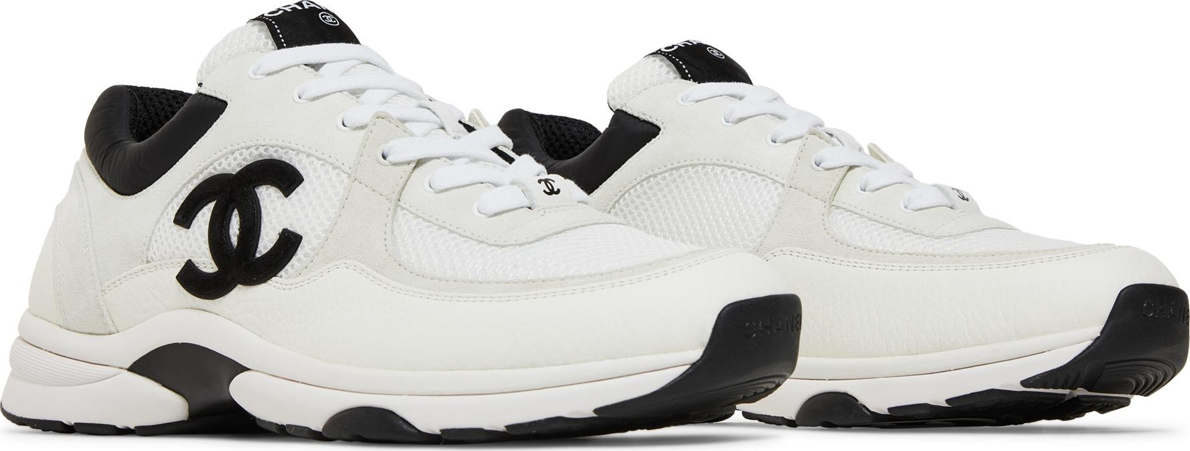 Buy Chanel Sneaker 'White Black' - G38301 Y55720 K3846 | GOAT | GOAT