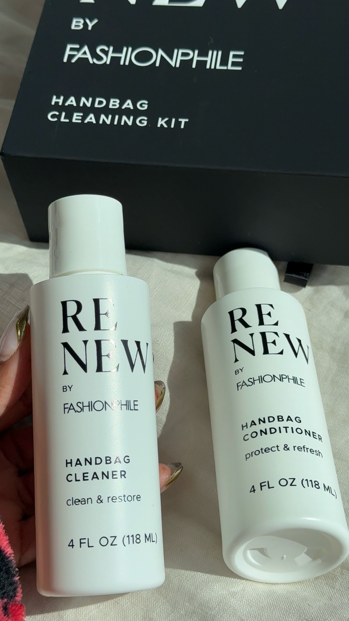 Luxury bag maintenance but make it aesthetic 🤍 Keeping my handbags clean and conditioned is officially part of the routine now. This kit by Fashionphile comes with  a cleaner, conditioner and cloth to help refresh and protect your bags over time ✨

#LTKTravel #LTKselfcare