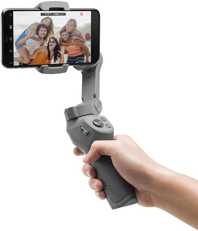 DJI OSMO Mobile 3 Lightweight and Portable 3-axis Handheld Gimbal Stabilizer Compatible with iPho... | Amazon (US)