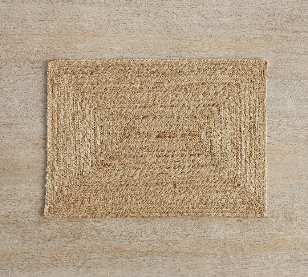 Colton Jute Placemat Rectangular, Set of 4 - Natural | Pottery Barn (US)