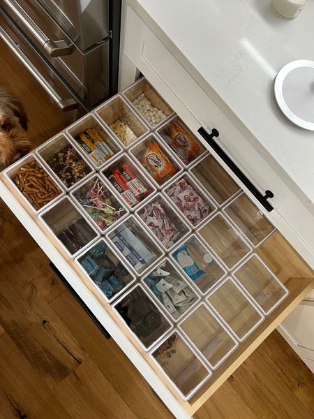 Our drawer filled with snack containers are so pleasing to the eye!! We love anything organizational, especially when it frees up space in the pantry.

#LTKunder50 #LTKfamily #LTKhome