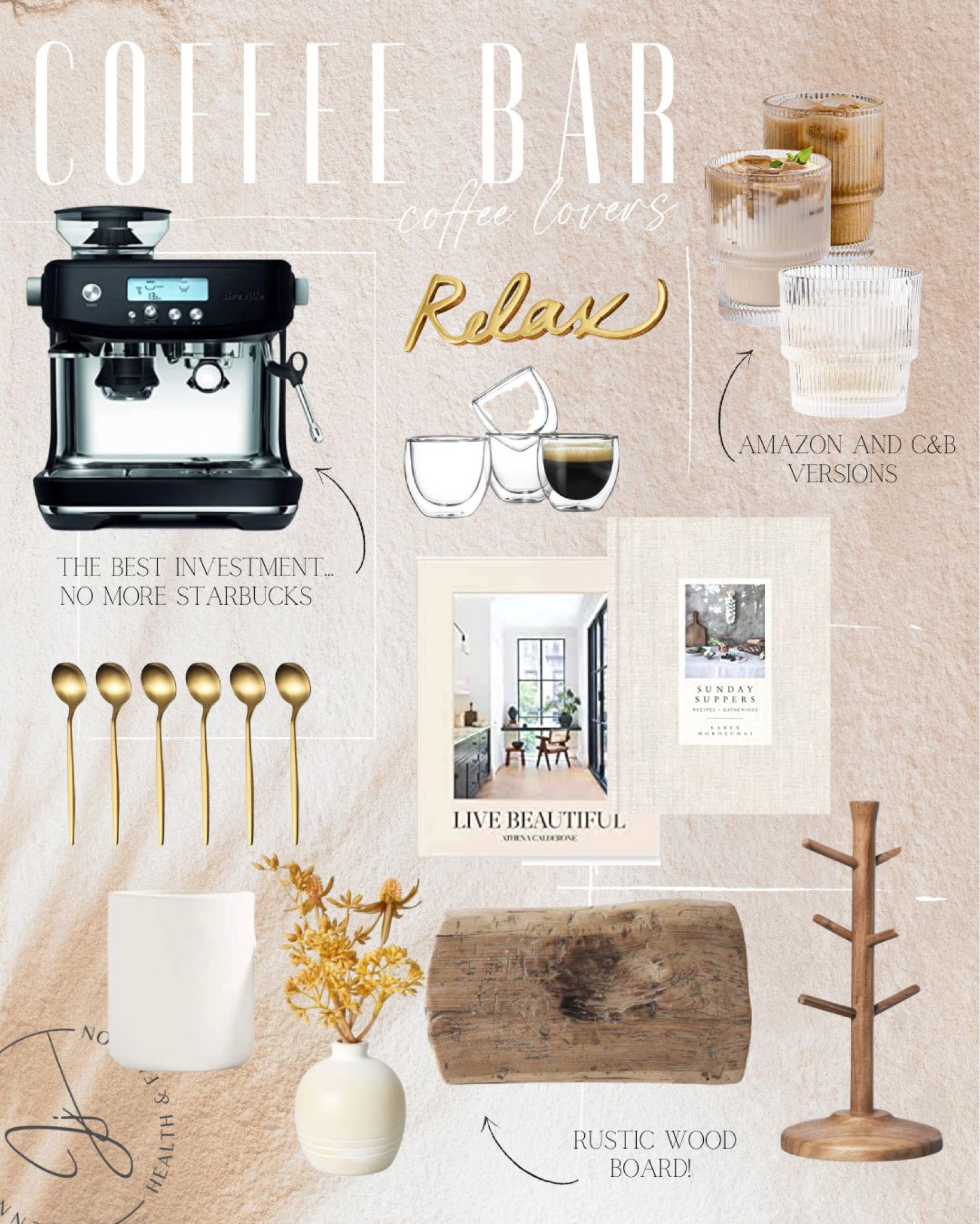 Amazon prime coffee bar! 

#LTKBacktoSchool #LTKhome #LTKxPrimeDay