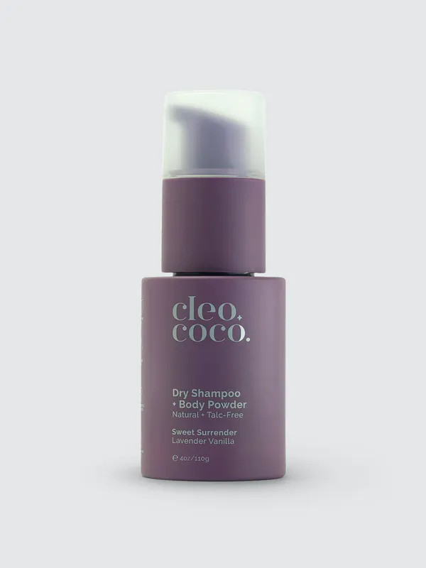 Cleo + Coco Dry Shampoo + Body Powder - Sweet Surrender, Lavender Vanilla | Verishop