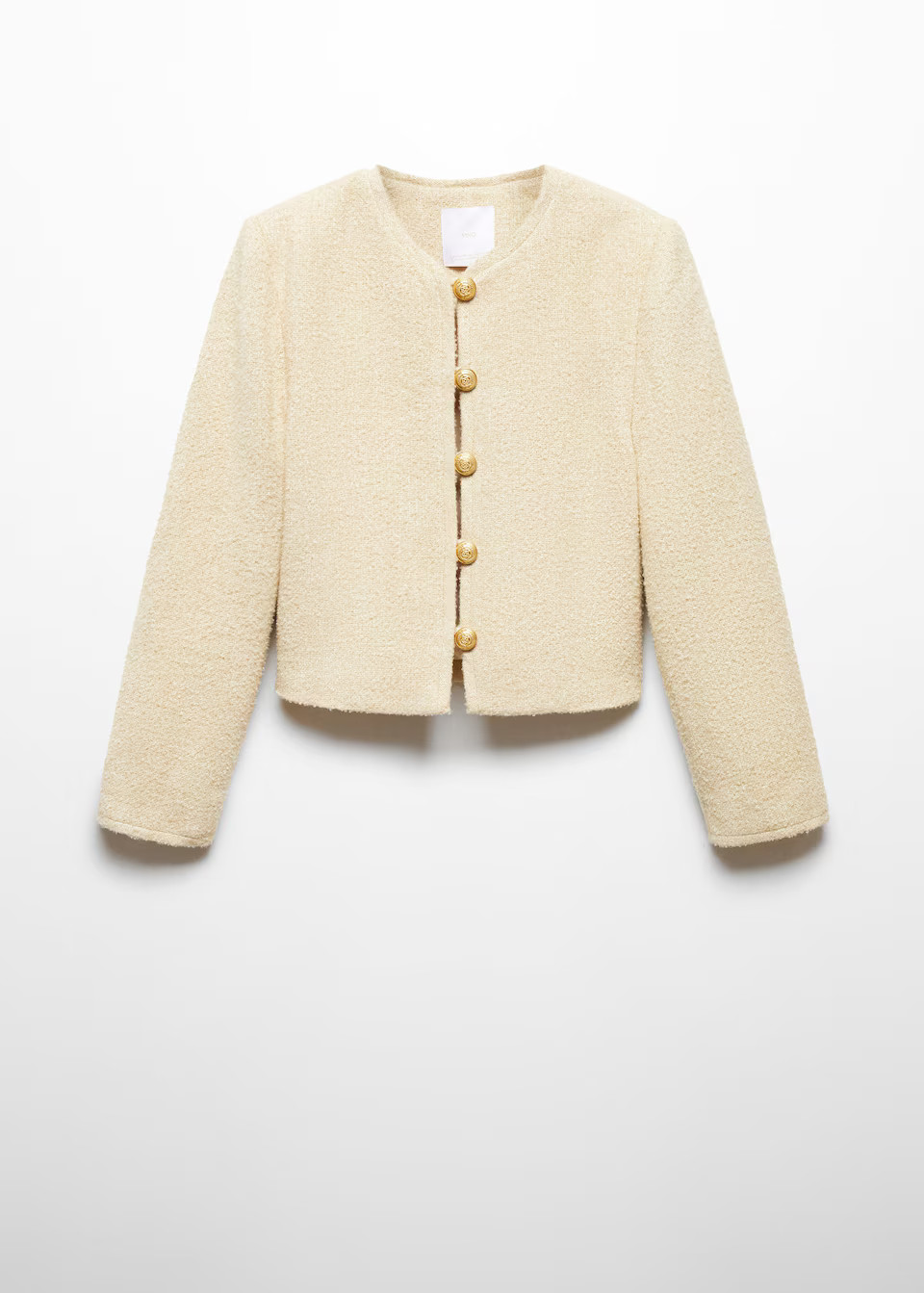 Tweed jacket with jewel buttons -  Women | Mango USA | MANGO (US)