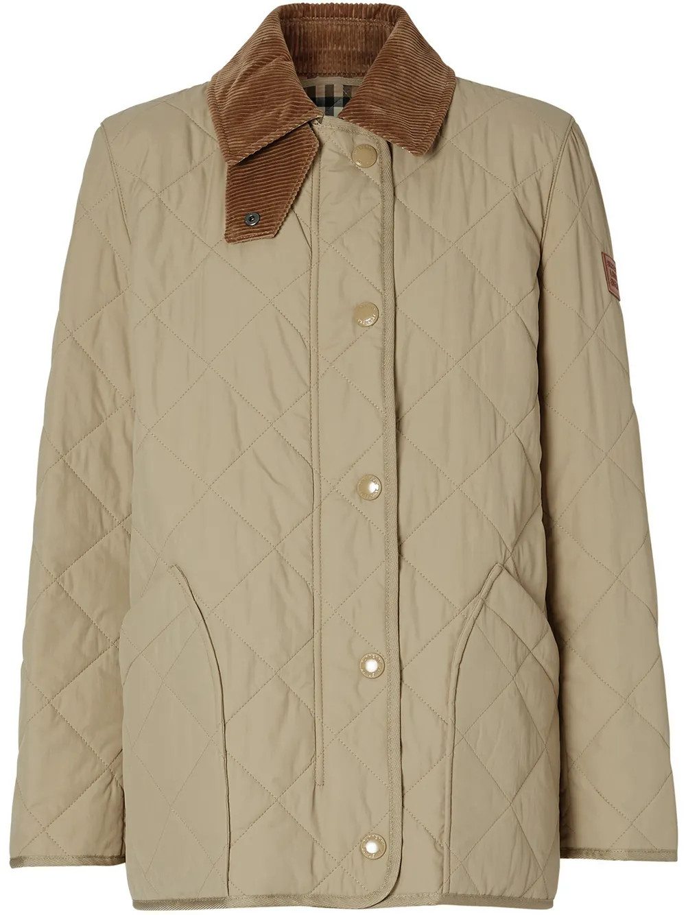 Burberry Diamond Quilted Barn Jacket - Farfetch | Farfetch Global