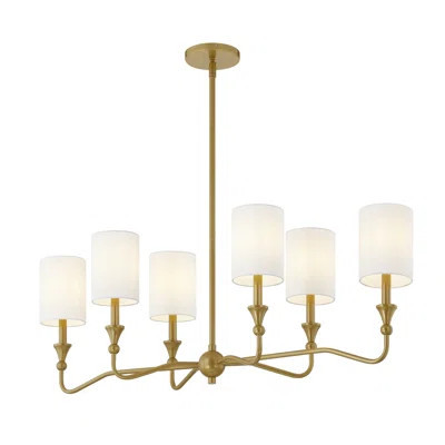Goldie 6-Light Chandelier, Gold | Wayfair North America