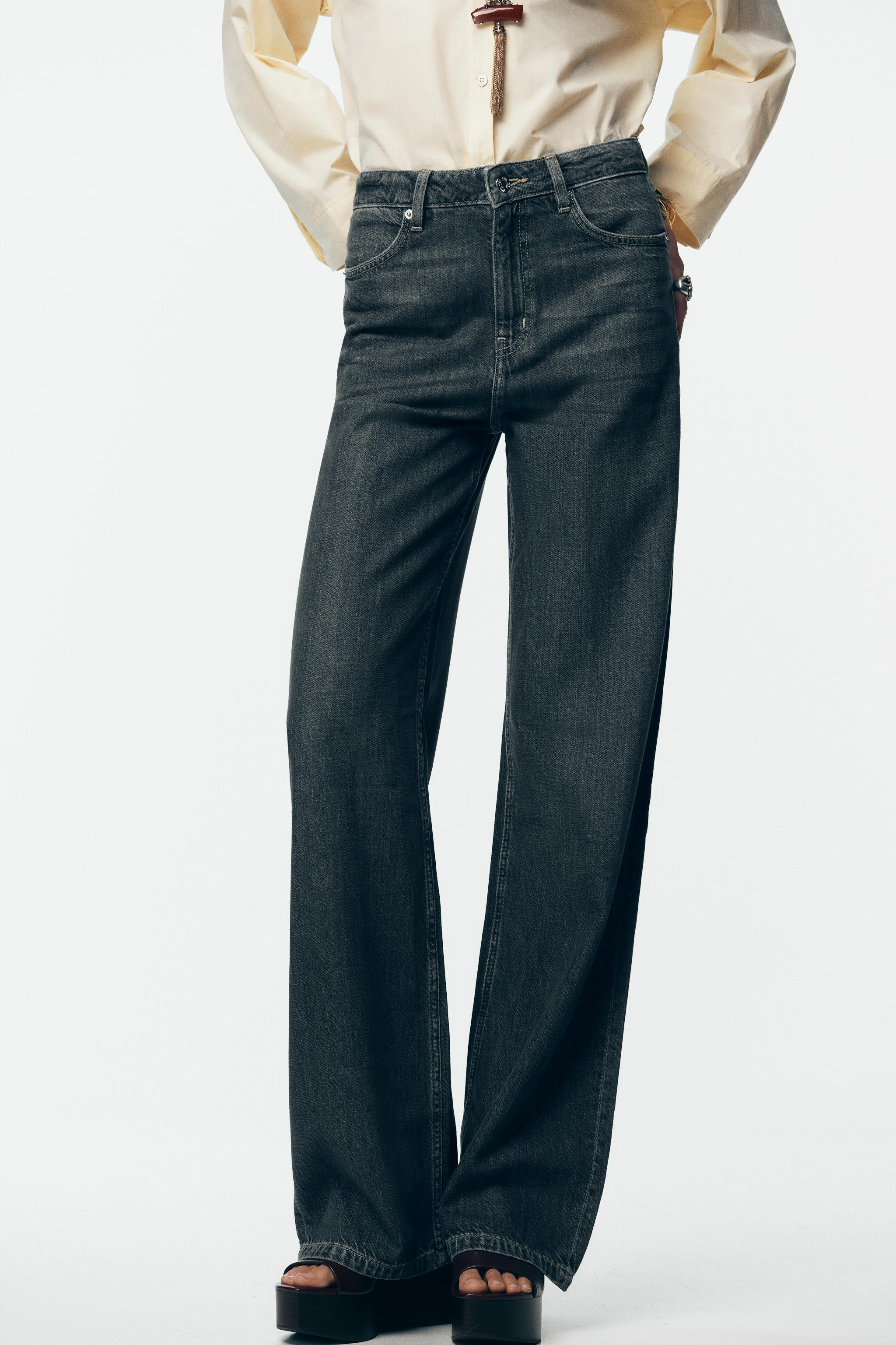 Z1975 HIGH-WAISTED STRAIGHT FIT JEANS | Zara US