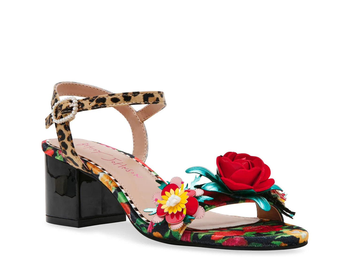 Betsey Johnson Margoh Sandal | Women's | Multicolor | Size 7.5 | Sandals | DSW