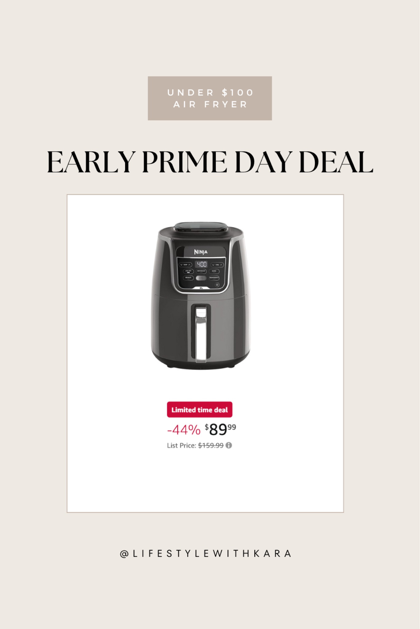 Super good deal on this air fryer today! 

#LTKFindsUnder100 #LTKFamily #LTKHome