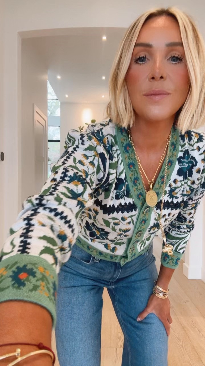 Cardi now on sale for $92.00 😍😍😍 exact denim on major sale too! Size up