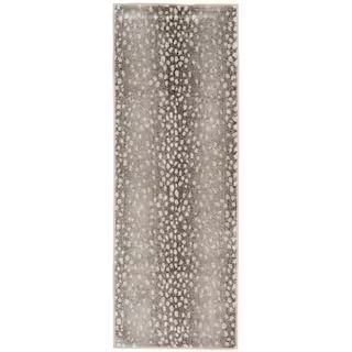 Natco Stratford Iridessa Greige/Whitecap 26 in. x Your Choice Length Stair Runner Rug 9279GWCRNH ... | The Home Depot