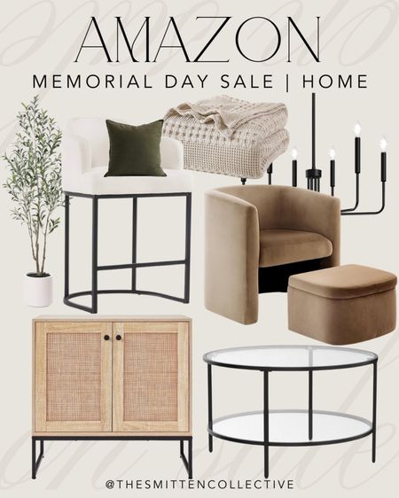 Amazon Memorial Day sales are going on!! Sale includes this accent chair, barstool chair, chandelier, throw blanket, faux tree, storage cabinet, coffee table, throw pillow, and more. 

Amazon, Amazon sales, Amazon home decor, Amazon finds, Amazon Memorial Day sales, Amazon deals, Memorial Day sales, home decor, Amazon furniture, modern home decor, trending home decor, best sellers 

#LTKStyleTip #LTKSaleAlert #LTKHome