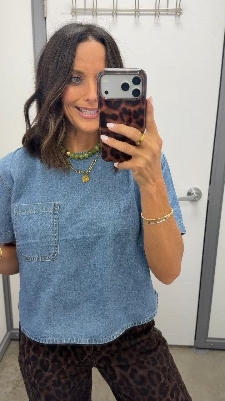 This is giving Madewell vibes for way less 👏🏼 the leopard pants make it so good.

#walmartfinds #walmartfashion #madewellstyle #lookforless #affordablefashion #ltkfinds
