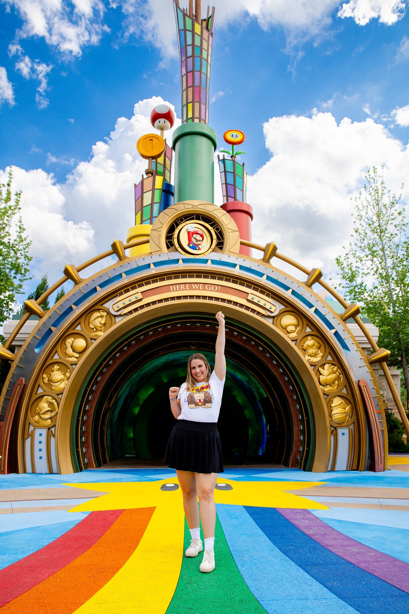 The perfect comfy Nintendo World Fit for my Donkey Kong lovers! Wearing a size L in the shirt and XL in the skirt and 8.5 in the sneakers. I wear these sneakers all the time and have done as much as 20k steps in them and they’re so comfy!

#LTKFindsUnder50 #LTKFindsUnder100 #LTKMidsize