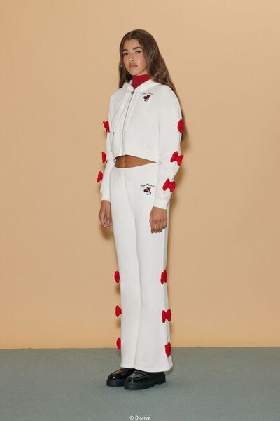 Disney Minnie Mouse Bow Sweatpants | Forever 21