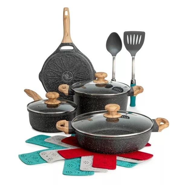 Carote Nonstick Cookware Sets, 8 … curated on LTK