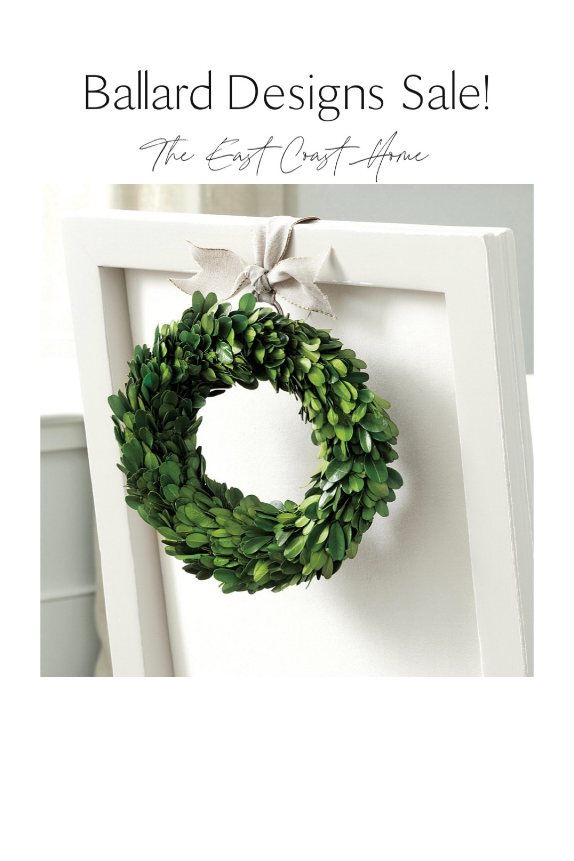 Love these mini boxwood wreaths! 

#LTKhome