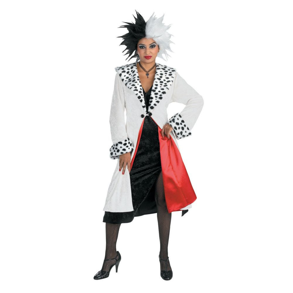 Women's Prestige 101 Dalmations(TM) Cruella Deville Costume - Large | Oriental Trading Company