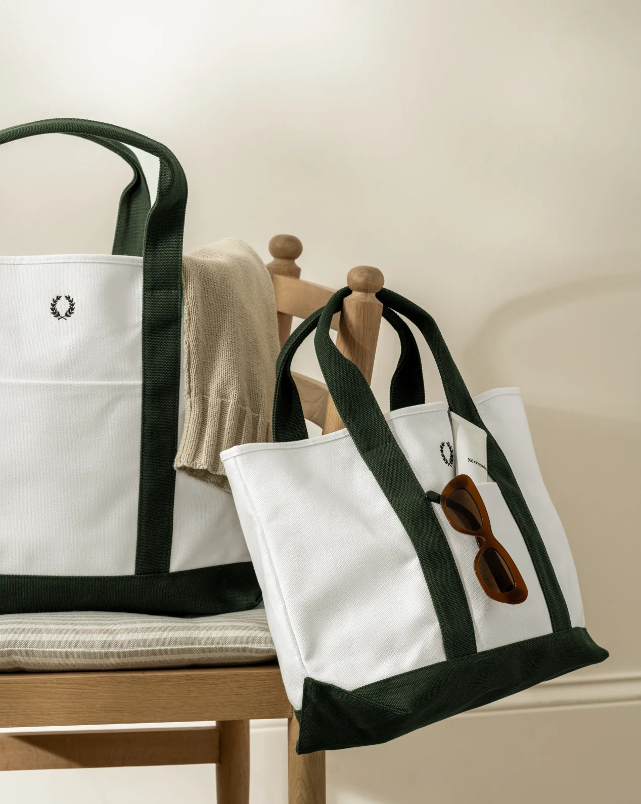 Canvas Laurel Tote | McGee & Co. (US)