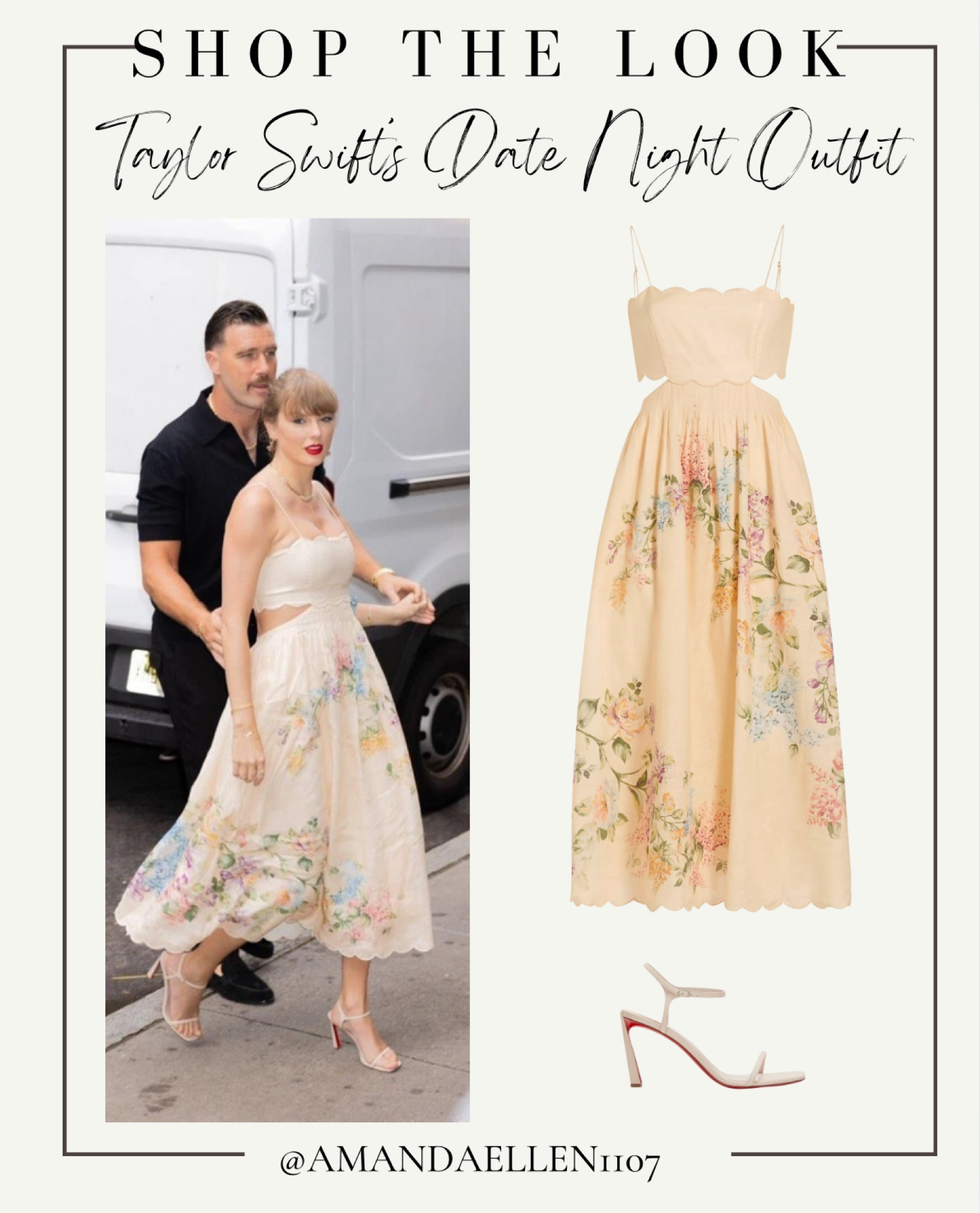 taylor swift date night dress Taylor Swift Wore a Flirty Leather Micro-Minidress