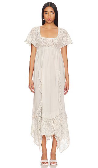 Bring The Romance Midi Dress in Harbor Fog | Revolve Clothing (Global)