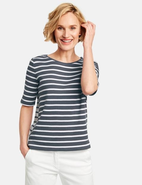 Shirt aus Baumwoll-Piqué organic cotton | GERRY WEBER (DE)