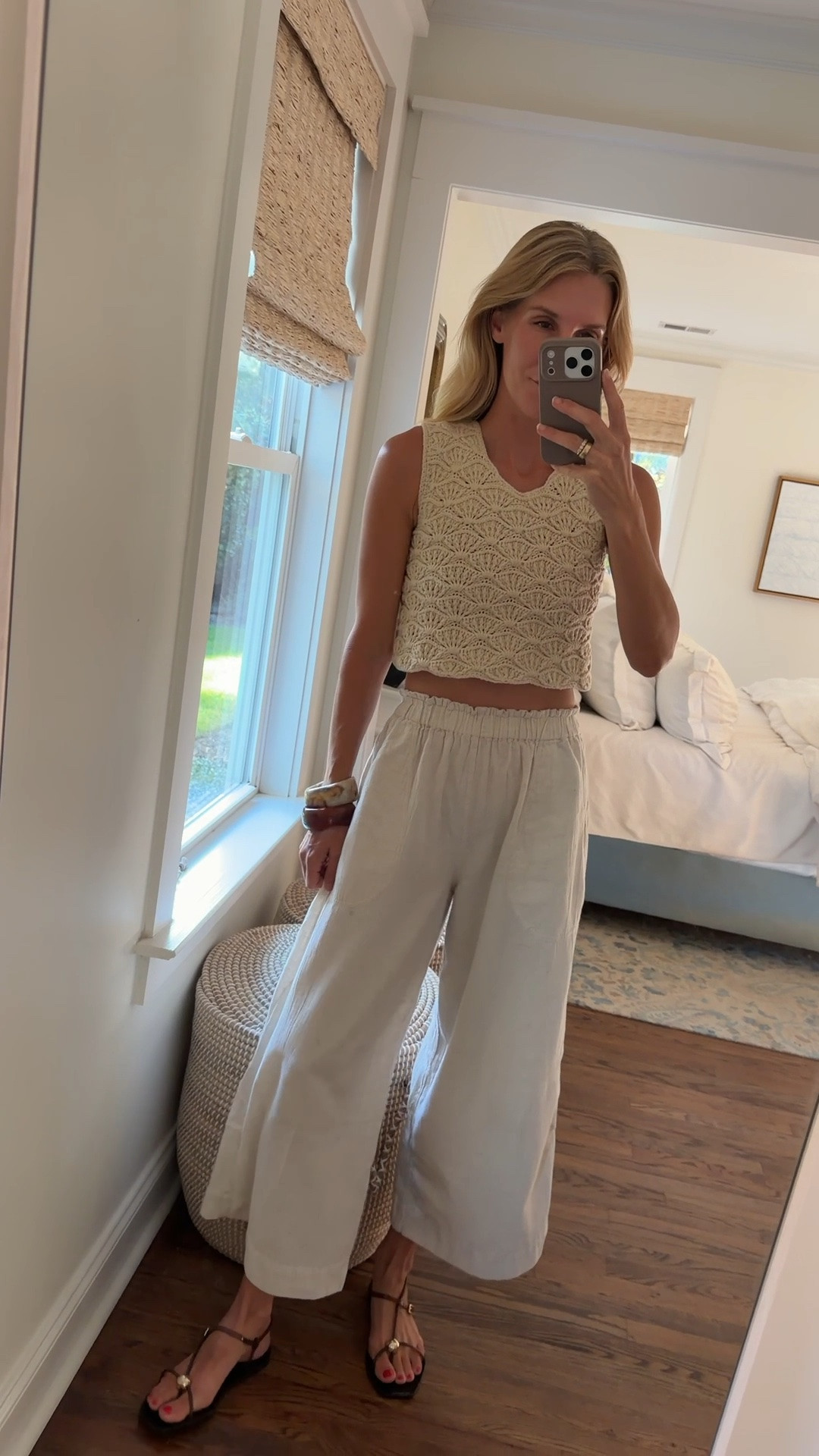 What I wore for a friends birthday dinner out! These pants have been favorites for 3 years and are SO comfortable!! Wearing xs - top is older Mirth!

#LTKTall #LTKSeasonal