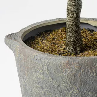 75" Artificial Sparse Olive Tree in Pot - Threshold™ designed with Studio McGee | Target