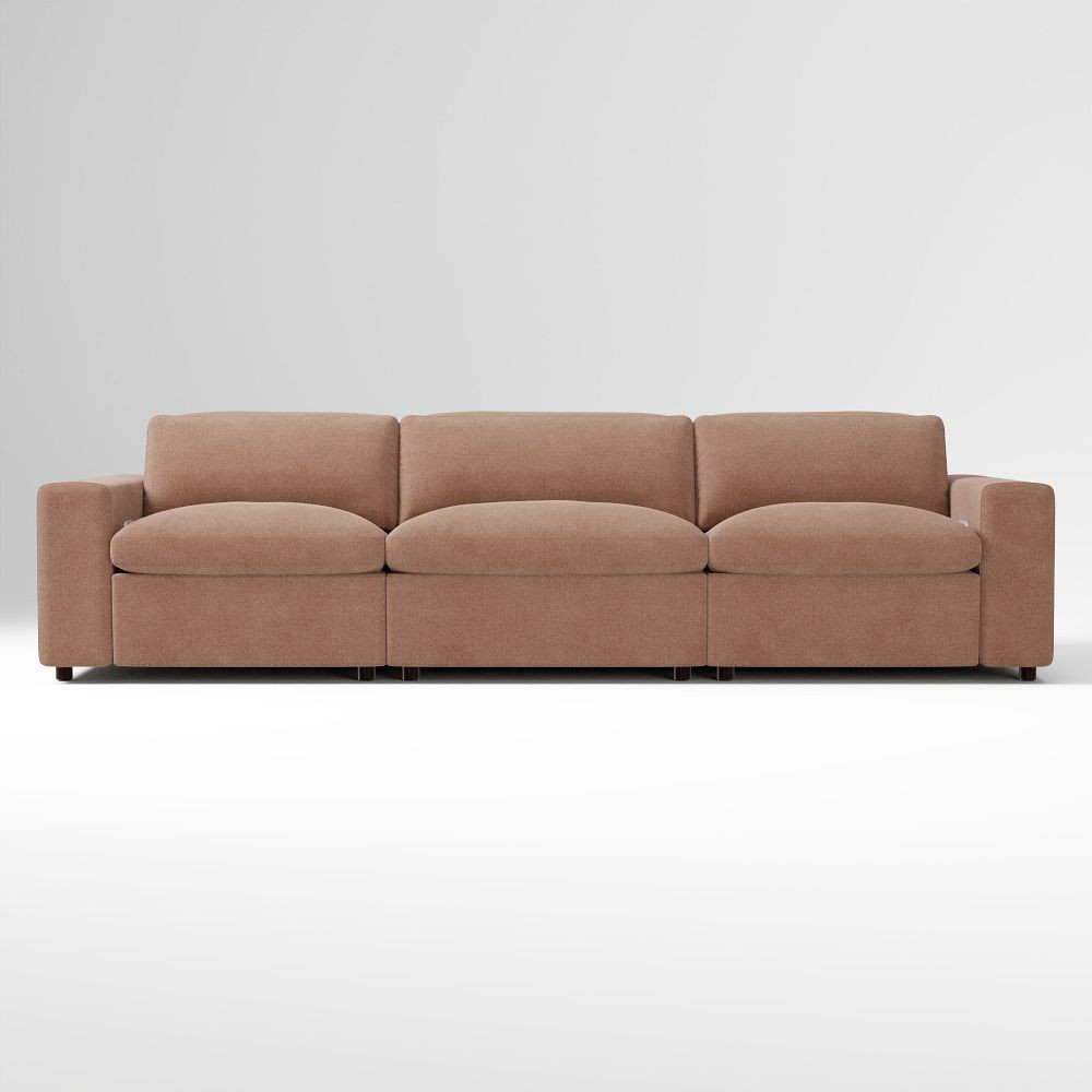 Whitmore Motion 3-Piece Reclining Sofa (125") | West Elm (US)