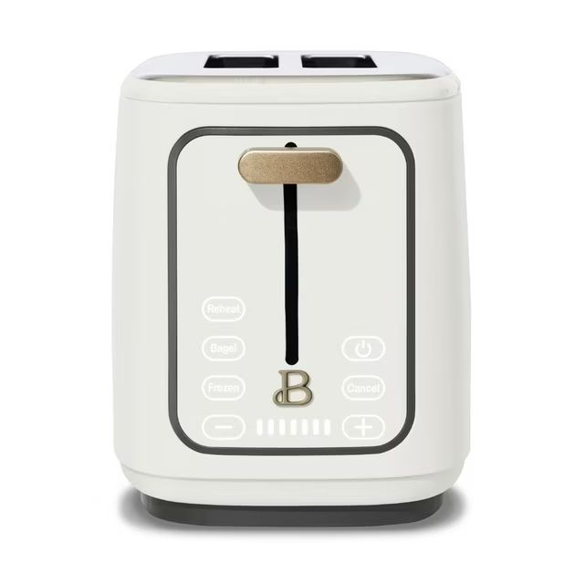 Beautiful 2 Slice Toaster with Touch-Activated Display, White Icing by Drew Barrymore | Walmart (US)
