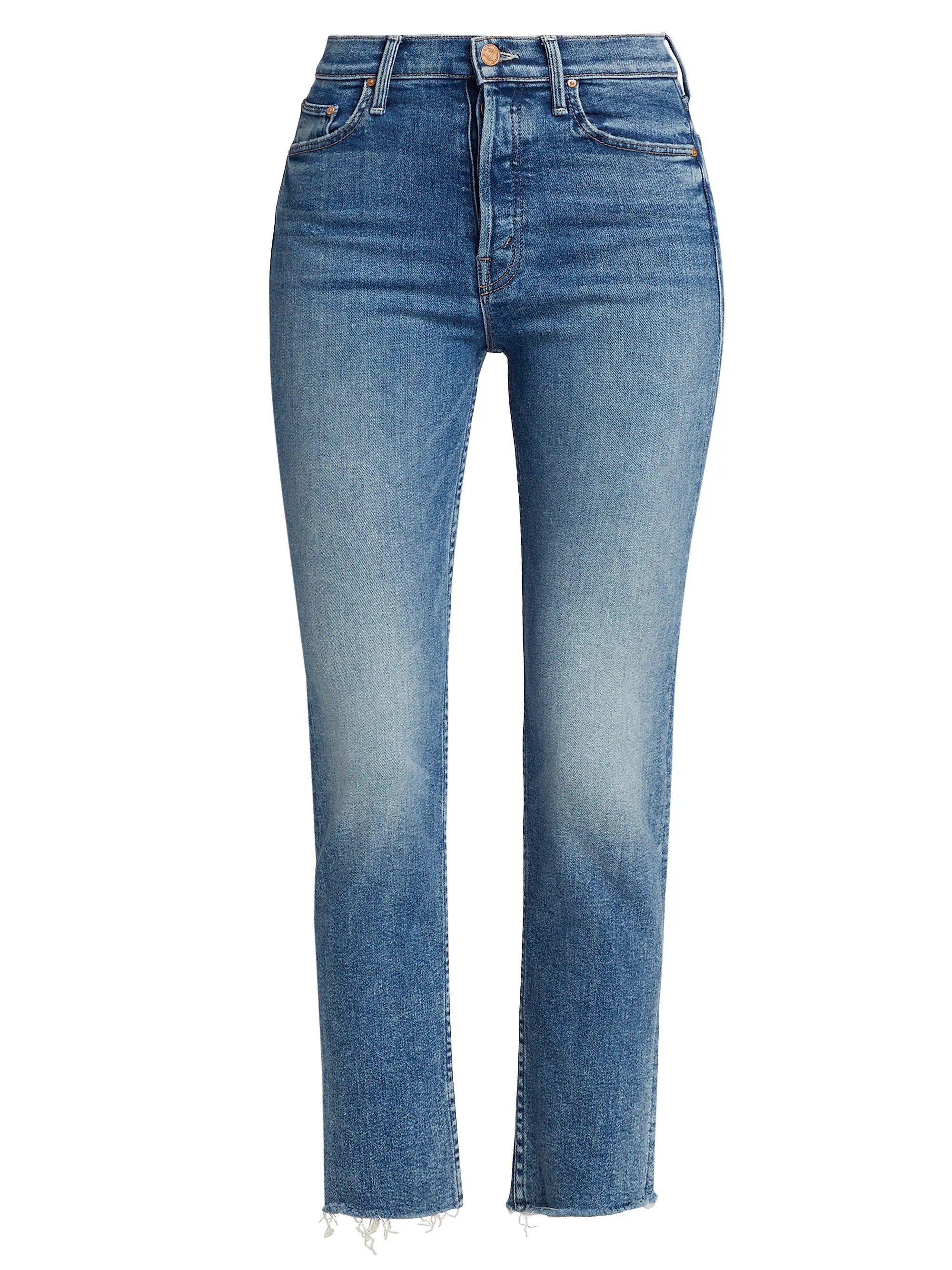 Tomcat Frayed Ankle-Crop Jeans | Saks Fifth Avenue