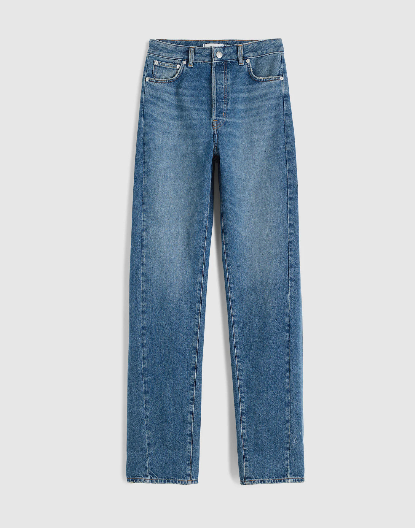 The Pieced Barrel-Leg Full-Length Jean | Madewell