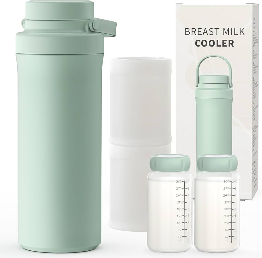 Xaproo 22oz Breast Milk Cooler Bottle, Portable Milk Cooler for Breastmilk with 360° Total Cooli... | Amazon (US)