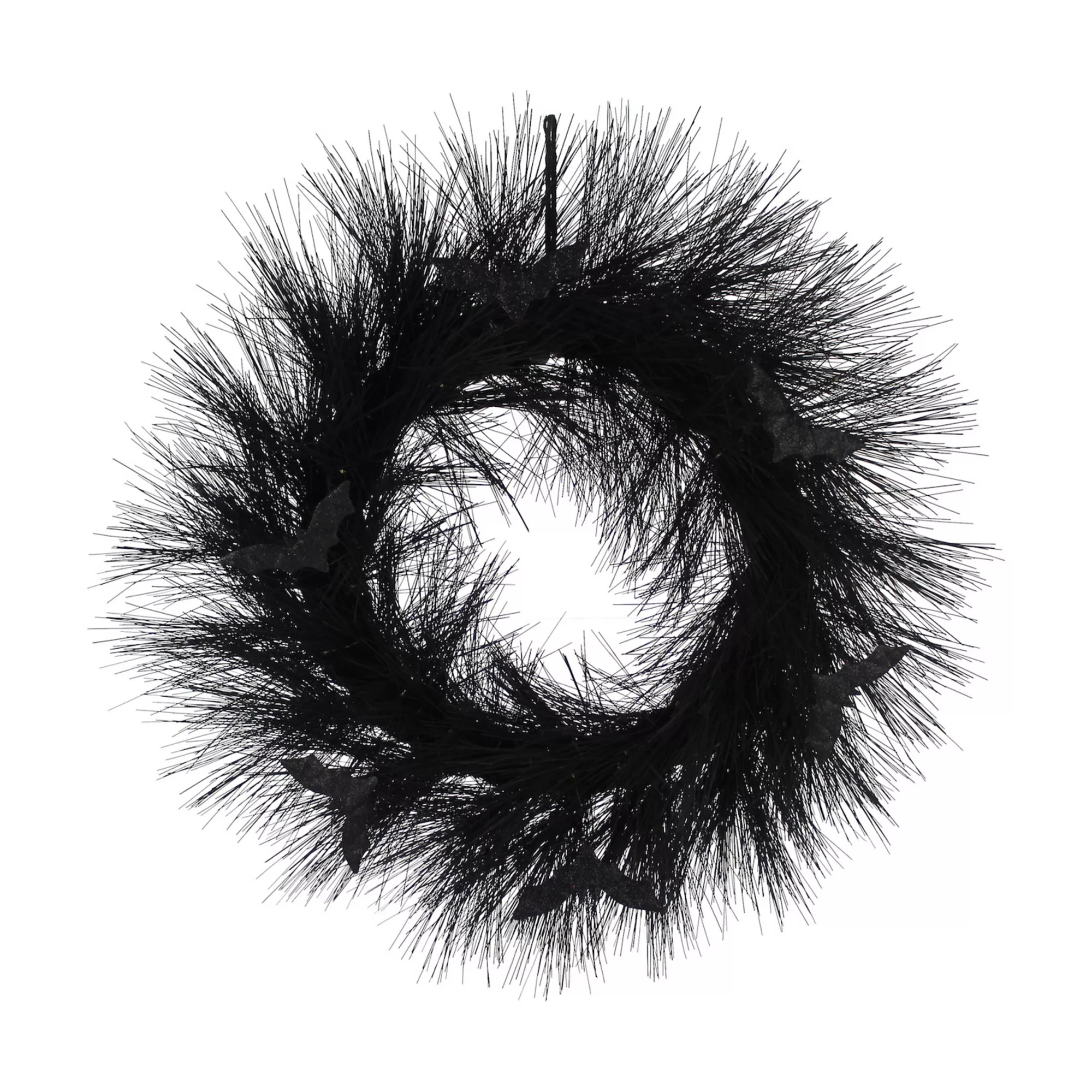 Celebrate Together™ Halloween LED Artificial Black Pine with Bats Wreath | Kohl's