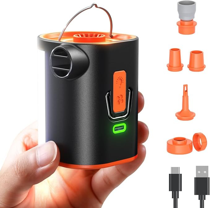 JOYROOM Air Pump for Inflatables with Upgraded 3600mAh 5C Power Battery | Amazon (US)